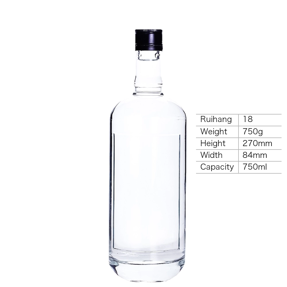 750ml Ultra Premium Vodka Bottle - RH18