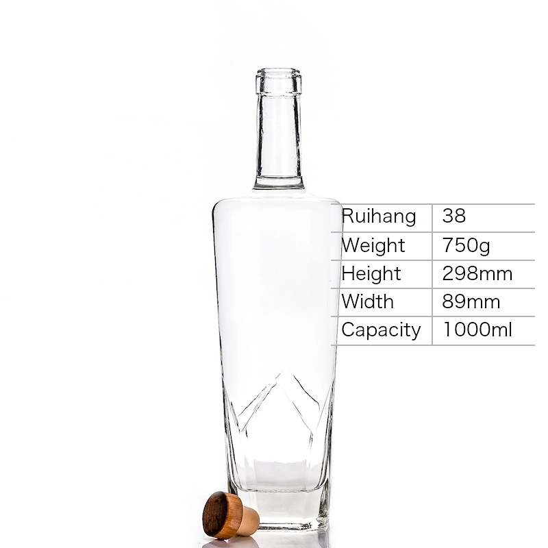 1000ml Large Format Spirit Bottle - RH38