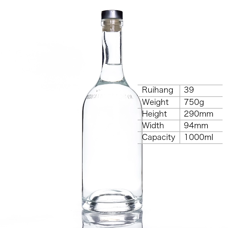 1000ml Classic Cylindrical Large Bottle - RH39