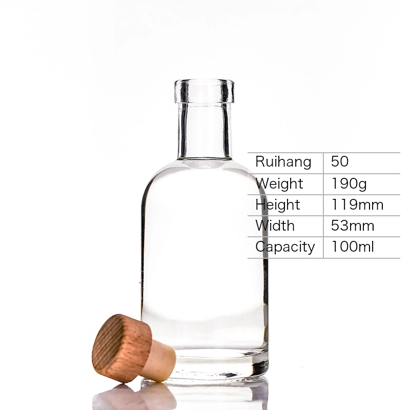 100ml Miniature Apothecary Glass Bottle - RH50