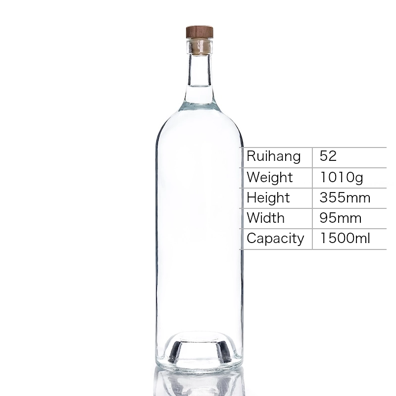 1500ml Magnum Spirits Glass Bottle - RH52