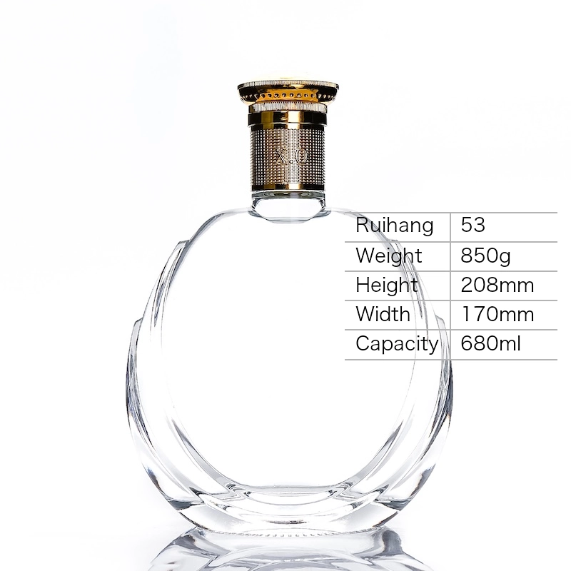 680ml Premium Brandy Glass Bottle - RH53